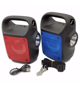 اسپیکر بلوتوثی قابل حمل KTS-1185 مجهز به چراغ LED قوی