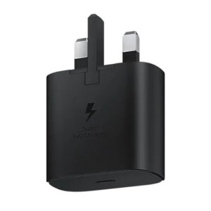آداپتور ( کلگی) اصلی شارژر SAMSUNG سامسونگ 25Wسه پین TYPE-C به TYPE-C با گارانتی مشکی