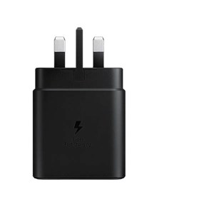 شارژر دیواری ( اداپتور ) سامسونگ 25Wسه پین TYPE-C به C با 1ماه گارانتی مشکی