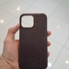 گارد چرم پوست ماریAPPLE COVER 14pro max