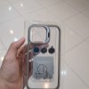 گارد هولدر دار رینگی لنزدار APPLE METAL STAND CASE 14pro max